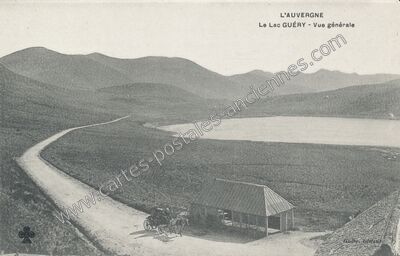 Carte postale ancienne Lac Guery — Mont-Dore (Puy-de-Dôme)