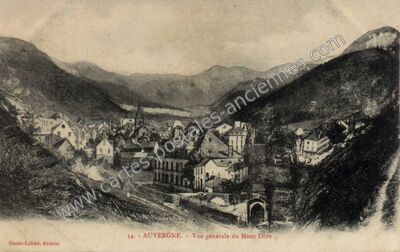 Carte postale ancienne Le Mont Dore — Mont-Dore (Puy-de-Dôme)