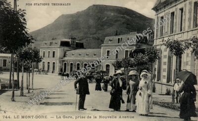 Carte postale ancienne Le Mont Dore — Mont-Dore (Puy-de-Dôme)