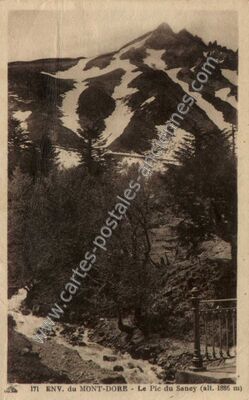 Carte postale ancienne Le Mont Dore — Mont-Dore (Puy-de-Dôme)