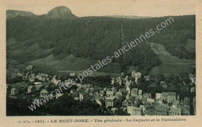 Carte postale ancienne Le Mont Dore — Mont-Dore (Puy-de-Dôme)