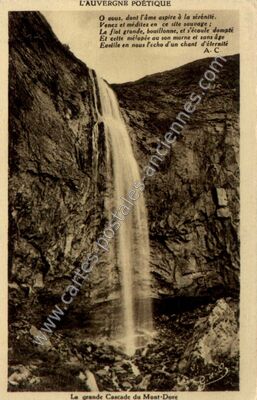 Carte postale ancienne Le Mont Dore — Mont-Dore (Puy-de-Dôme)