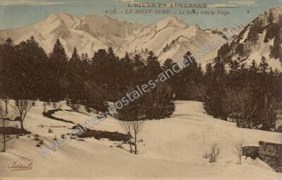 Carte postale ancienne Le Mont Dore — Mont-Dore (Puy-de-Dôme)