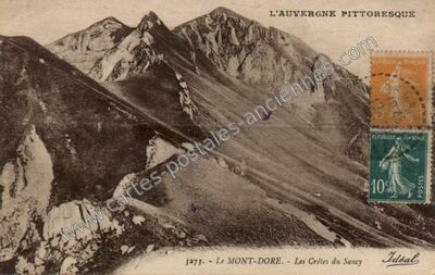 Carte postale ancienne Le Mont Dore — Mont-Dore (Puy-de-Dôme)
