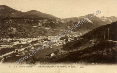 Carte postale ancienne Le Mont Dore — Mont-Dore (Puy-de-Dôme)