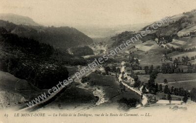 Carte postale ancienne Le Mont Dore — Mont-Dore (Puy-de-Dôme)