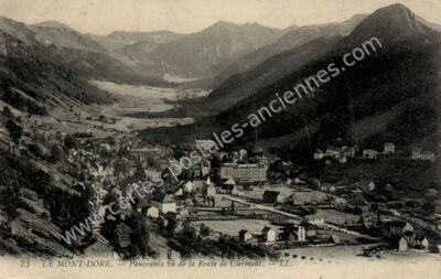 Carte postale ancienne Le Mont Dore — Mont-Dore (Puy-de-Dôme)