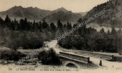 Carte postale ancienne Le Mont Dore — Mont-Dore (Puy-de-Dôme)