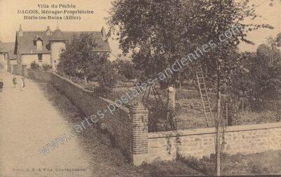 Carte postale ancienne Villa du Péchin — Néris-les-Bains (Allier)