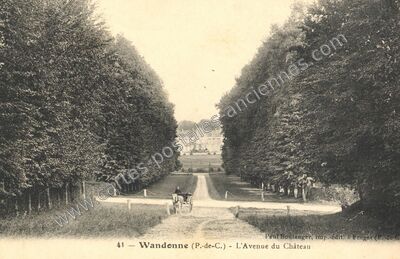 Carte postale ancienne Wandonne — Audincthun (Pas-de-Calais)