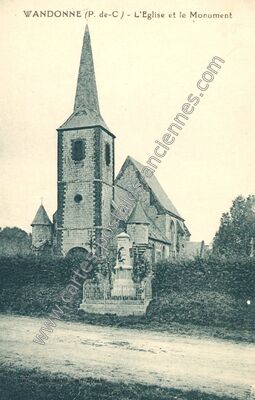 Carte postale ancienne Wandonne — Audincthun (Pas-de-Calais)