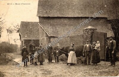 Carte postale ancienne Bout d'Amont — Avroult (Pas-de-Calais)