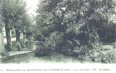 Carte postale ancienne Bayenghem — Bayenghem-lès-Seninghem (Pas-de-Calais)