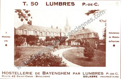 Carte postale ancienne Bayenghem — Lumbres (Pas-de-Calais)