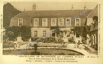 Carte postale ancienne Bayenghem — Bayenghem-lès-Seninghem (Pas-de-Calais)