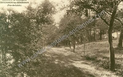 Carte postale ancienne Bayenghem — Bayenghem-lès-Seninghem (Pas-de-Calais)