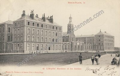 Carte postale ancienne Berck Plage — Berck (Pas-de-Calais)