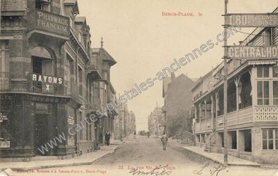 Carte postale ancienne Berck Plage — Berck (Pas-de-Calais)