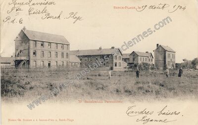 Carte postale ancienne Berck Plage — Berck (Pas-de-Calais)