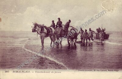 Carte postale ancienne Berck Plage — Berck (Pas-de-Calais)