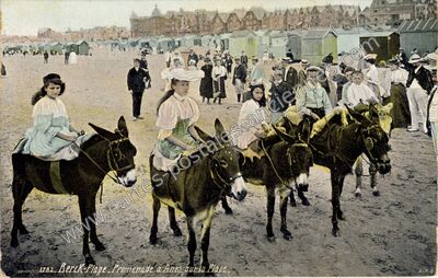 Carte postale ancienne Berck Plage — Berck (Pas-de-Calais)