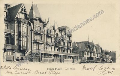 Carte postale ancienne Berck Plage — Berck (Pas-de-Calais)