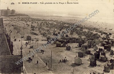 Carte postale ancienne Berck Plage — Berck (Pas-de-Calais)