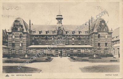 Carte postale ancienne Berck Plage — Berck (Pas-de-Calais)