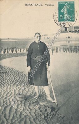 Carte postale ancienne Berck Plage — Berck (Pas-de-Calais)