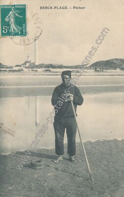 Carte postale ancienne Berck Plage — Berck (Pas-de-Calais)