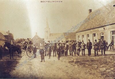Carte postale ancienne Bouvelinghem — Bouvelinghem (Pas-de-Calais)