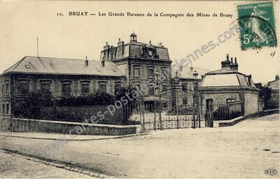 Carte postale ancienne Bruay — Bruay-la-Buissière (Pas-de-Calais)