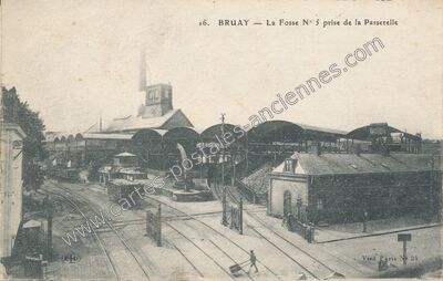 Carte postale ancienne Bruay — Bruay-la-Buissière (Pas-de-Calais)