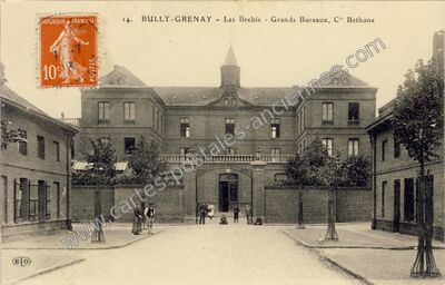 Carte postale ancienne Bully Grenay — Mazingarbe (Pas-de-Calais)