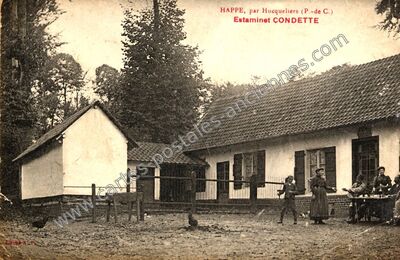 Carte postale ancienne Happe — Campagne-lès-Boulonnais (Pas-de-Calais)