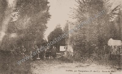 Carte postale ancienne Happe — Campagne-lès-Boulonnais (Pas-de-Calais)