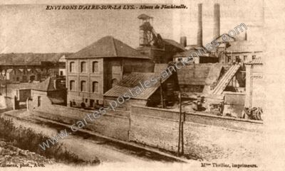 Carte postale ancienne Flechinelle — Enquin-les-Mines (Pas-de-Calais)