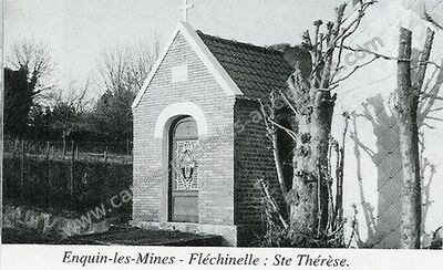 Carte postale ancienne Flechinelle — Enquin-les-Mines (Pas-de-Calais)