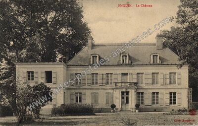 Carte postale ancienne Enquin — Enquin-sur-Baillons (Pas-de-Calais)