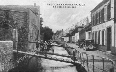 Carte postale ancienne La Basse Boulogne — Fauquembergues (Pas-de-Calais)