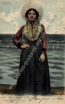 Carte postale ancienne Matelote — Non Localisée (Pas-de-Calais)