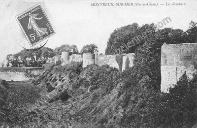 Carte postale ancienne Montreuil sur Mer — Montreuil (Pas-de-Calais)