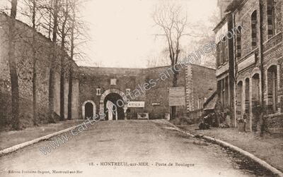 Carte postale ancienne Montreuil sur Mer — Montreuil (Pas-de-Calais)