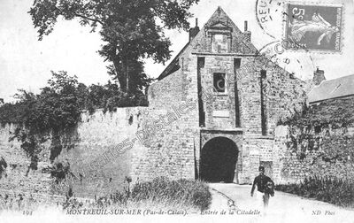 Carte postale ancienne Montreuil sur Mer — Montreuil (Pas-de-Calais)