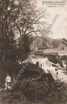 Carte postale ancienne Montreuil sur Mer — Montreuil (Pas-de-Calais)