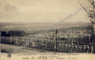 Carte postale ancienne La Targette — Neuville-Saint-Vaast (Pas-de-Calais)