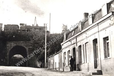 Carte postale ancienne Paulette Rocourt — Nielles-lès-Bléquin (Pas-de-Calais)