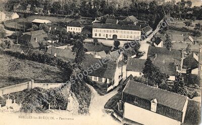 Carte postale ancienne Panorama — Nielles-lès-Bléquin (Pas-de-Calais)