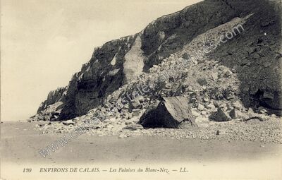 Carte postale ancienne Blanc Nez — Sangatte (Pas-de-Calais)