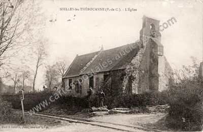 Carte postale ancienne Nielles les Therouanne — Thérouanne (Pas-de-Calais)